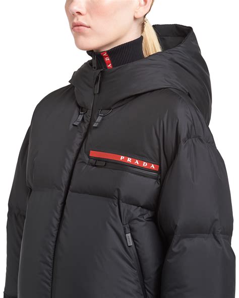 prada women puffer|prada puffer jacket ladies.